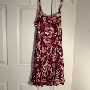 Floral tank top dress